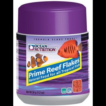 Ocean Nutrition Prime Reef Flakes. 34g