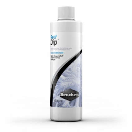 Seachem Reef Dip 250ml Desinfectante Corales Baño