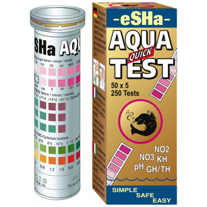 Aqua Quick Test Esha 50 Tiras 6 Test/Tira
