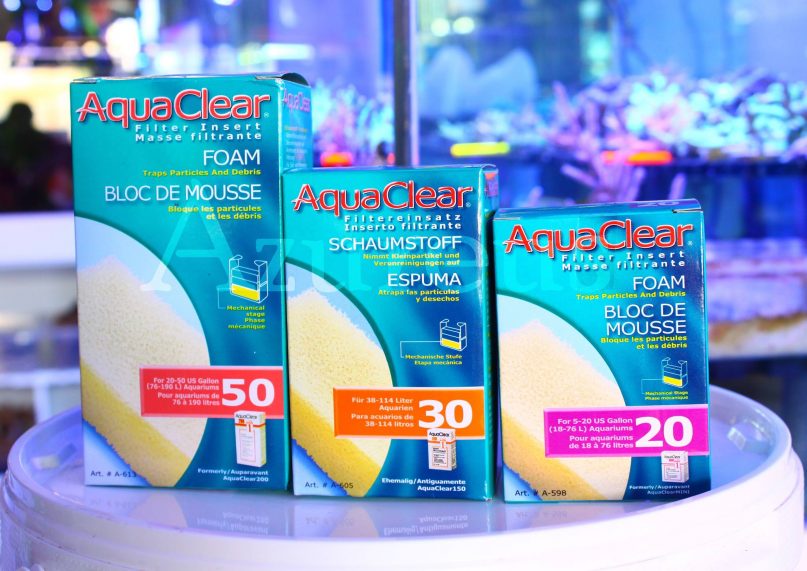 ¿Tienes un Aqua Clear? Pues tenemos todos los recambios para las cargas filtrantes :)