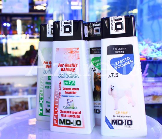 Ya tenemos una nueva línea de Champús para perros en la tienda. No te los pierdas. Mélody, nuestra peluquera, está encantada con la marca.