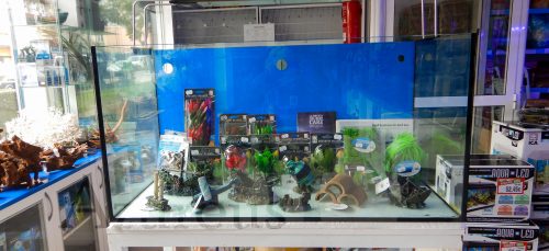 Decoración para acuarios